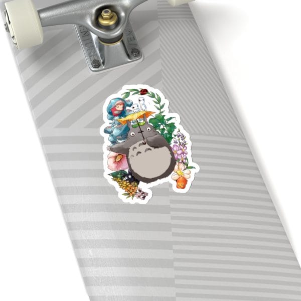 Totoro Umbrella and Friends Stickers