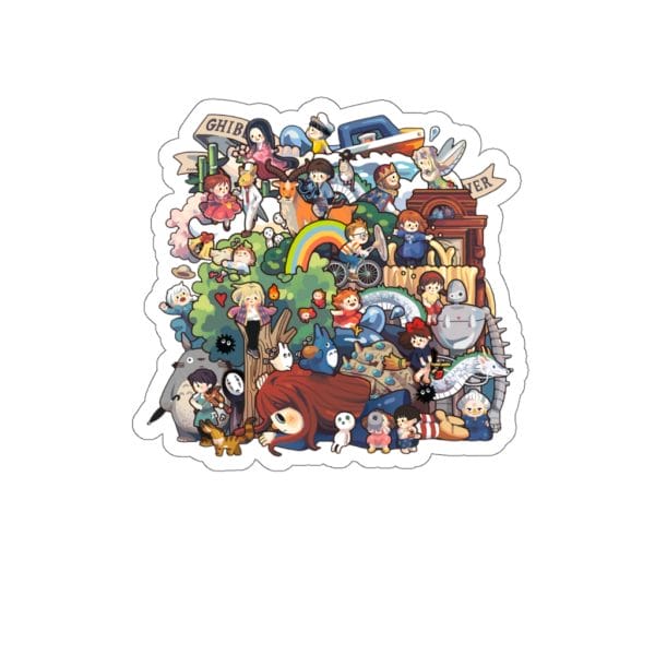 Ghibli Studio All Characters Stickers