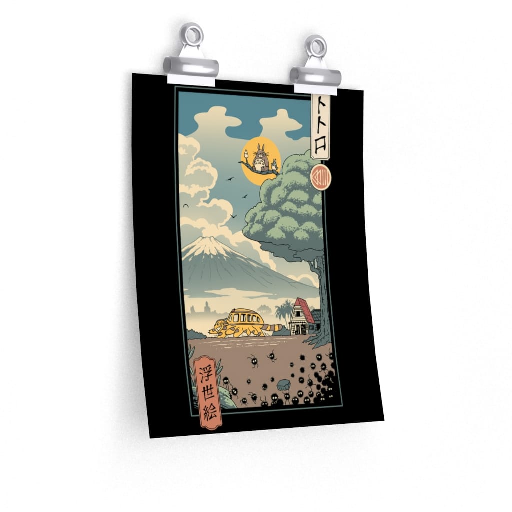 Laputa: Castle in The Sky Ukiyo-e Art Poster - Ghibli Store