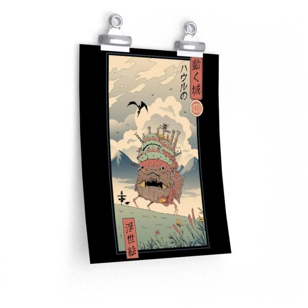 My Neighbor Totoro Ukiyo-e Art Poster Ghibli Store ghibli.store