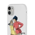 Howl’s Moving Castle – Sophie and Howl Gazing at Each other iPhone Cases Ghibli Store ghibli.store