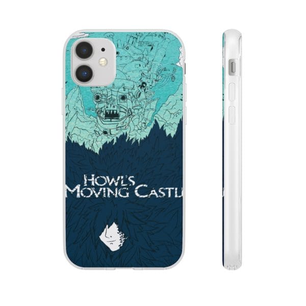 Howl’s Moving Castle Blue Tone Art iPhone Cases Ghibli Store ghibli.store