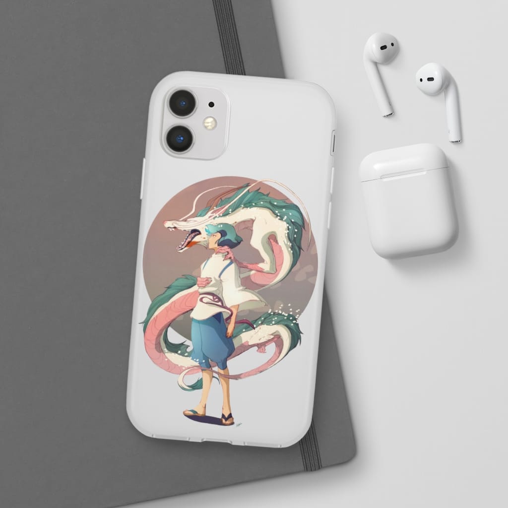 Haku and The Dragon iPhone Cases