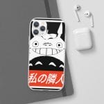 Smiling Totoro iPhone Cases