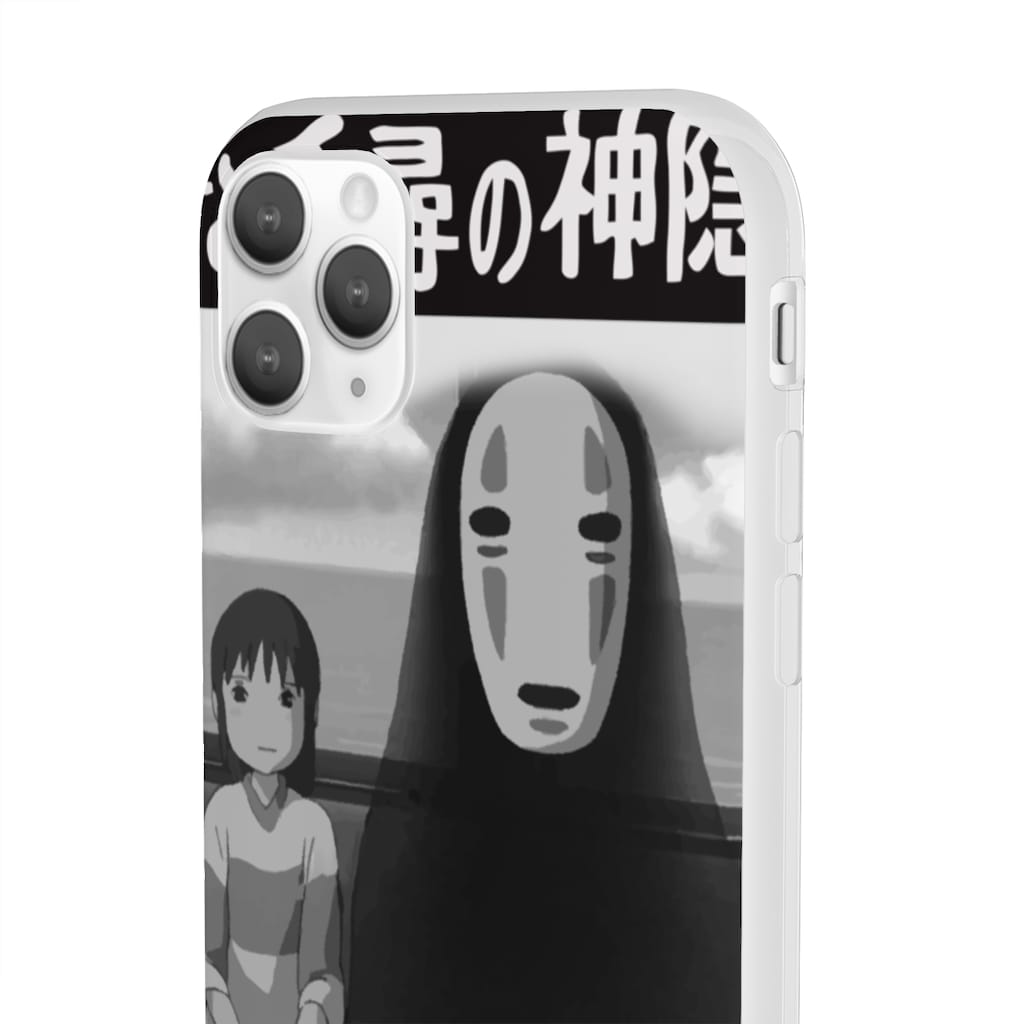 Spirited Away - Chihiro and No Face on The Train Hoodie Black S