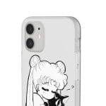 Sailor Moon – Usagi hugging Luna iPhone Cases Ghibli Store ghibli.store