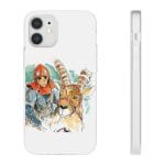 Princess Mononoke – Ashitaka Water Color iPhone Cases Ghibli Store ghibli.store