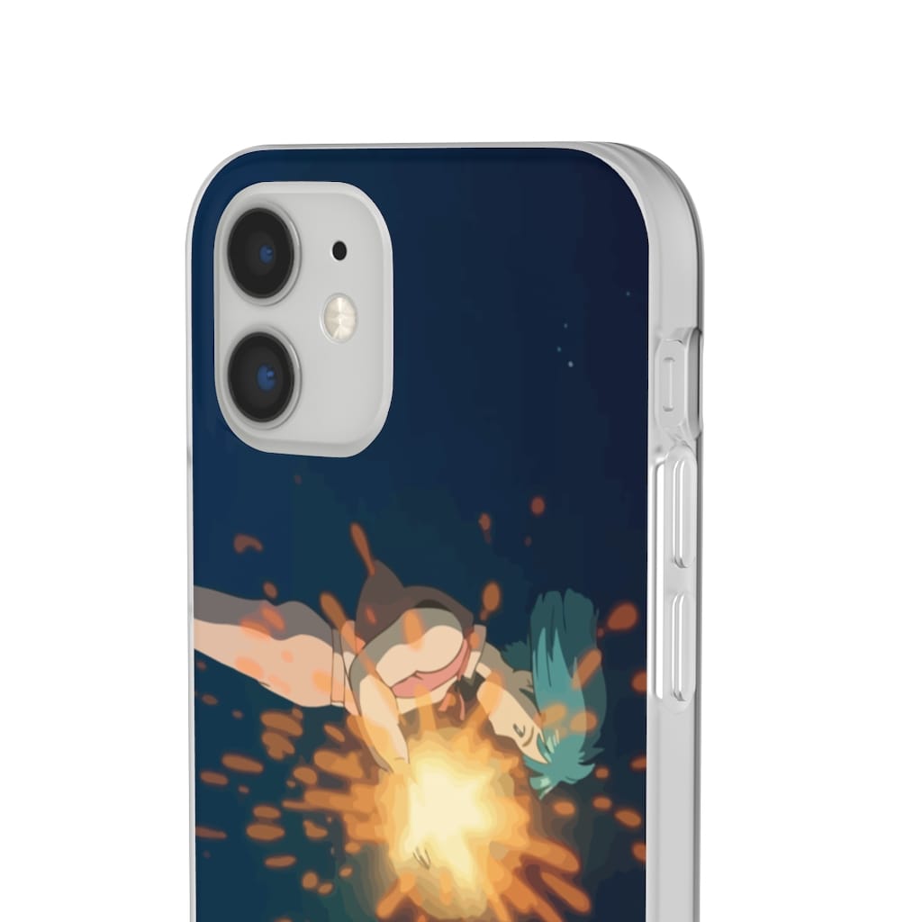 Howl’s Moving Castle – Howl meets Calcifer iPhone Cases
