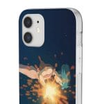 Howl’s Moving Castle – Howl meets Calcifer iPhone Cases Ghibli Store ghibli.store