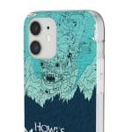 Howl’s Moving Castle Blue Tone Art iPhone Cases Ghibli Store ghibli.store