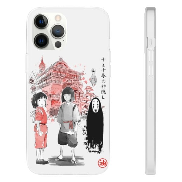 Spirited Away – Sen and Friends by the Bathhouse iPhone Cases Ghibli Store ghibli.store