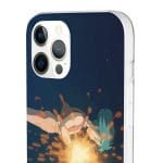 Howl’s Moving Castle – Howl meets Calcifer iPhone Cases Ghibli Store ghibli.store