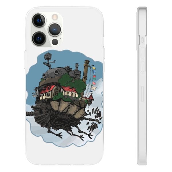 Howl’s Moving Castle – Sophie and Howl Gazing at Each other iPhone Cases Ghibli Store ghibli.store