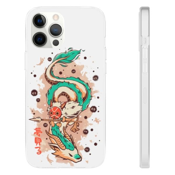 Princess Mononoke on the Dragon iPhone Cases Ghibli Store ghibli.store