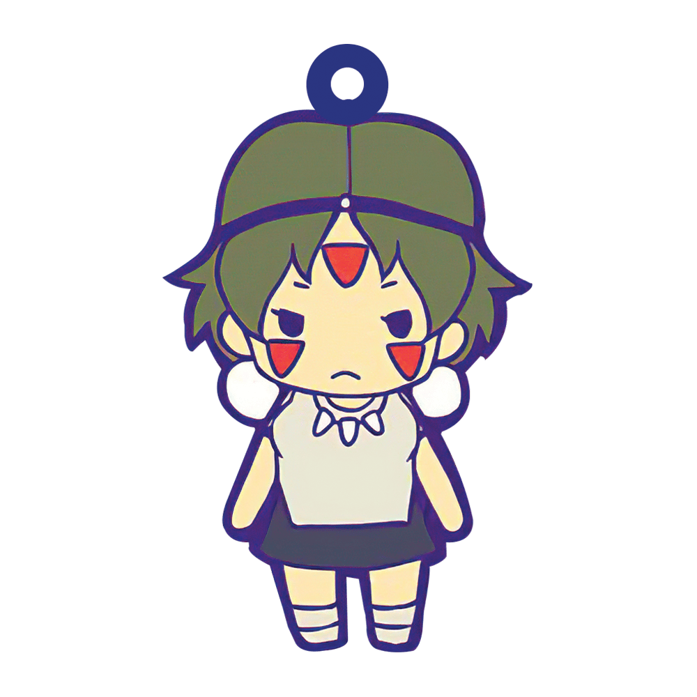 Princess Mononoke – San Chibi Keychain