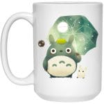 Mini Totoro and Umbrella Mug
