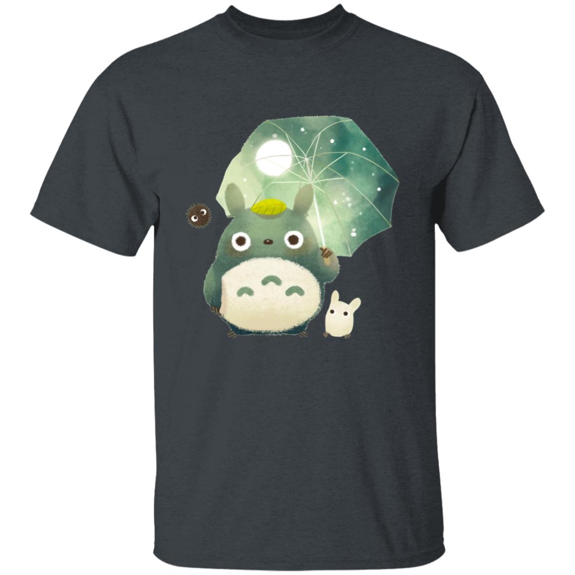 Mini Totoro and Umbrella T Shirt
