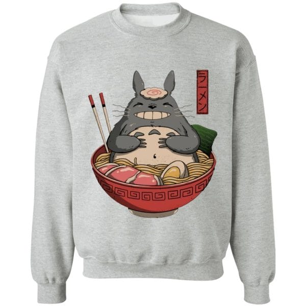 Totoro in the Ramen Bowl Sweatshirt Ghibli Store ghibli.store