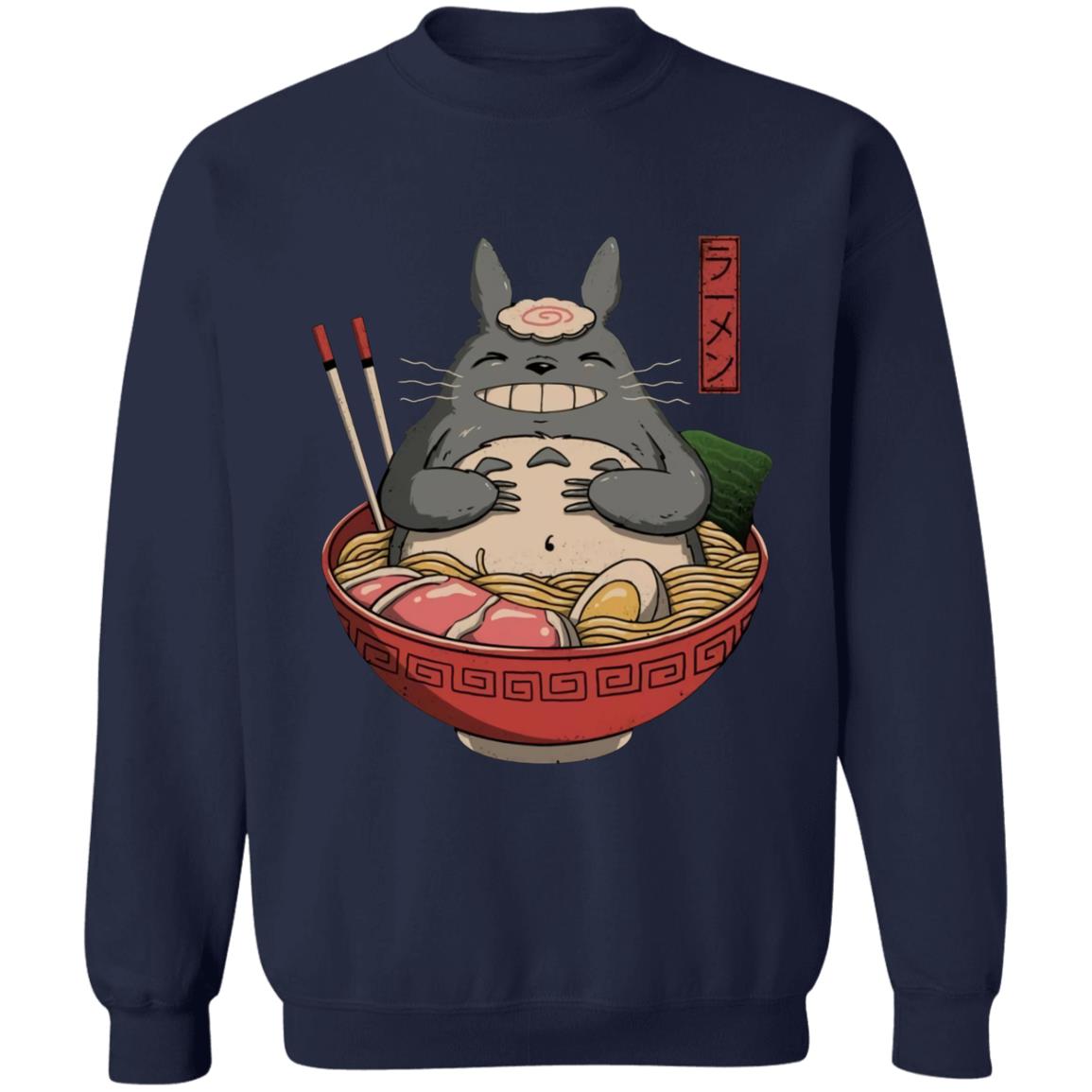 Totoro in the Ramen Bowl Sweatshirt