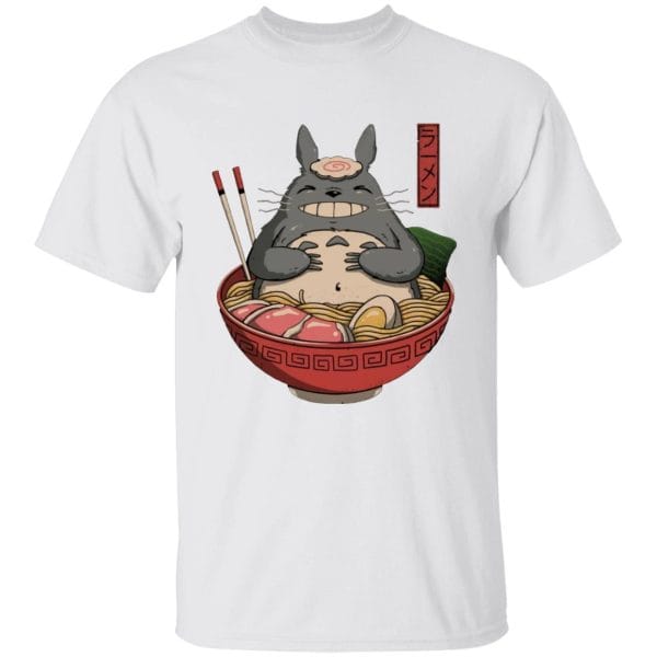Totoro in the Ramen Bowl T Shirt Ghibli Store ghibli.store
