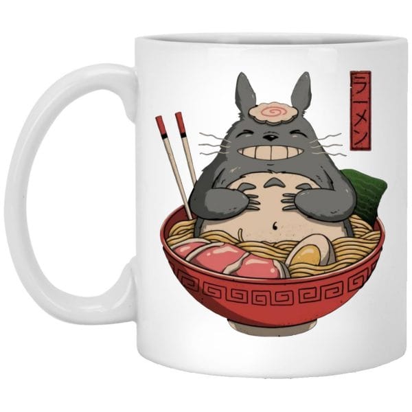 Sleeping Totoro with Umbrella Mug