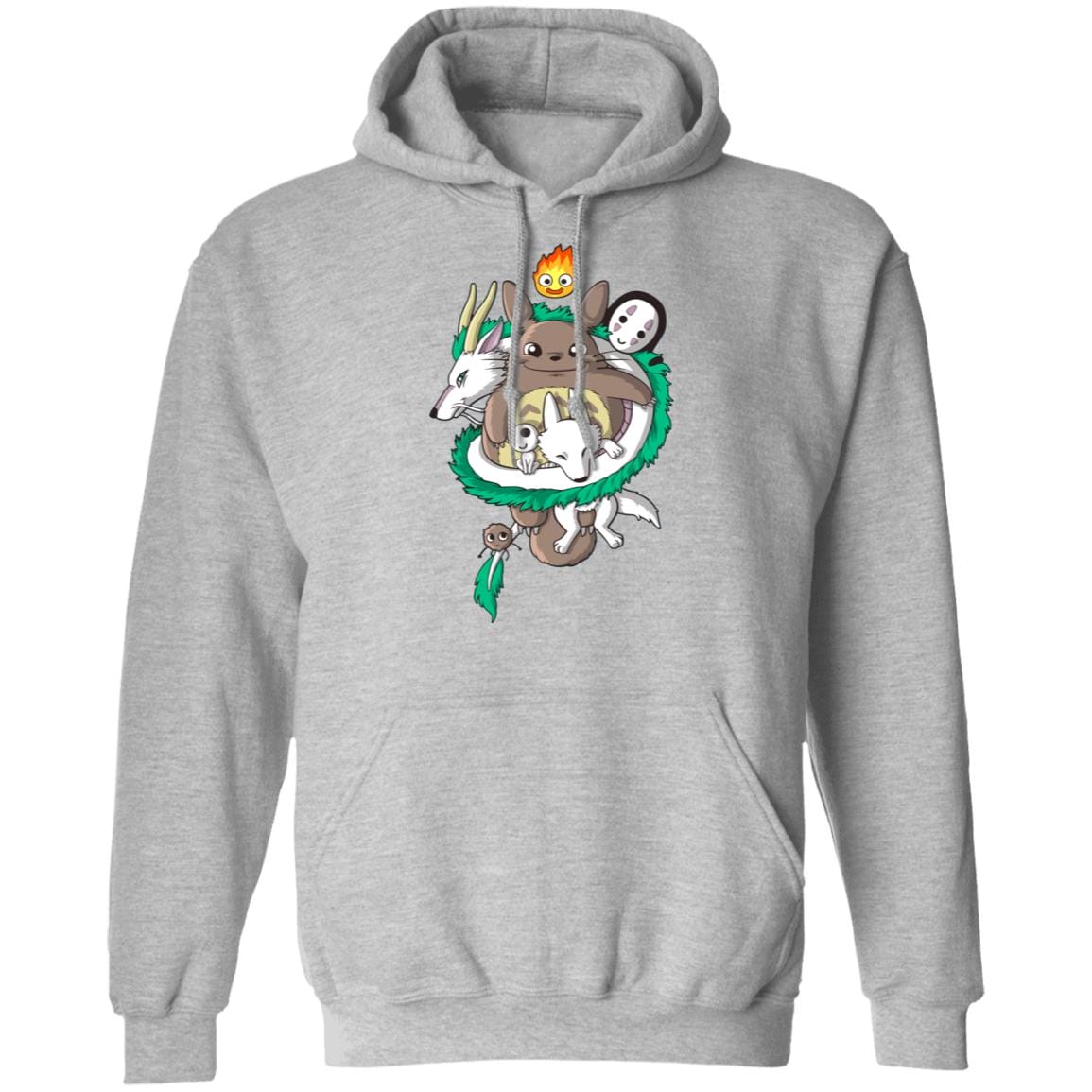 Totoro and Haku Dragon Hoodie - Ghibli Store