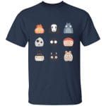 Ghibli Studio Characters Chibi T Shirt