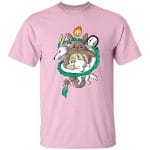 Totoro and Haku Dragon T Shirt
