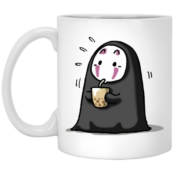 Kaonashi No Face Drinking Milk Tea Mug