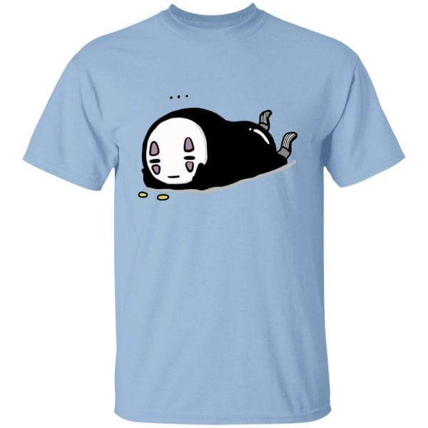 No Face Kaonashi Lying T Shirt Ghibli Store ghibli.store