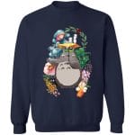 Totoro Umbrella and Friends Sweatshirt