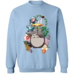 Totoro Umbrella and Friends Sweatshirt