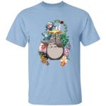 Totoro Umbrella and Friends T Shirt