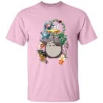 Totoro Umbrella and Friends T Shirt