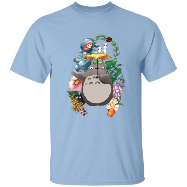 Totoro Umbrella and Friends T Shirt Ghibli Store ghibli.store