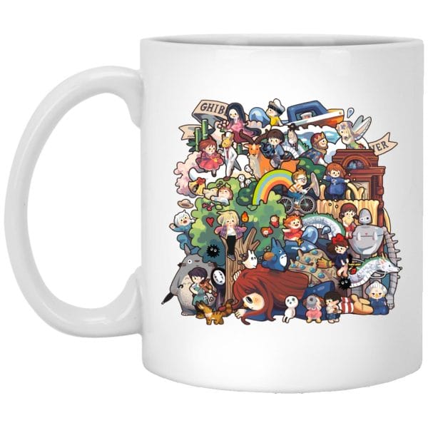 Ghibli Studio All Characters Mug Ghibli Store ghibli.store