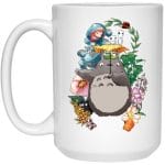 Totoro Umbrella and Friends Mug 15Oz