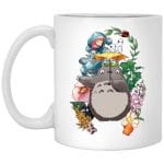 Totoro Umbrella and Friends Mug 11Oz