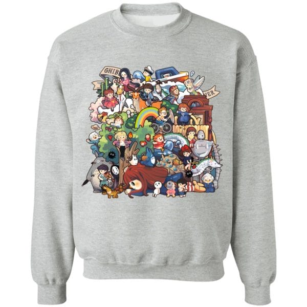 Ghibli Studio All Characters T Shirt Ghibli Store ghibli.store
