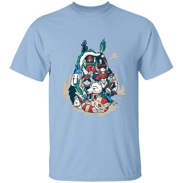 Ghibli universe in Totoro Shape T Shirt Ghibli Store ghibli.store