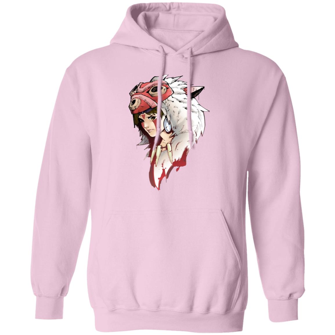 Angry Princess Mononoke Hoodie Ghibli Store