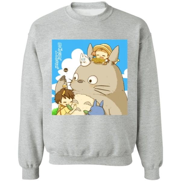 Totoro Family and Friends Hoodie Ghibli Store ghibli.store