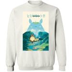 Totoro and the Girls in Jungle Sweatshirt