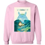 Totoro and the Girls in Jungle Sweatshirt