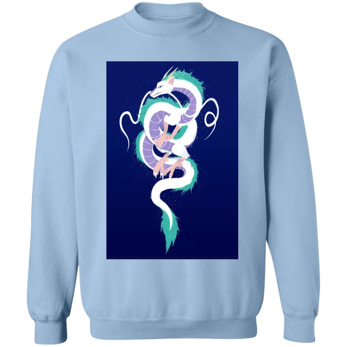 Spirited Away Haku Dragon Fanart Style 3 Sweatshirt