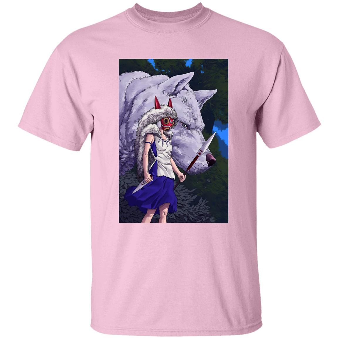 Princess Mononoke And Her Weapons T Shirt - Ghibli Store