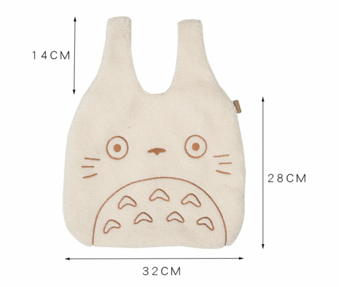 My Neighbor Totoro Cartoon Corduroy Tote Bag