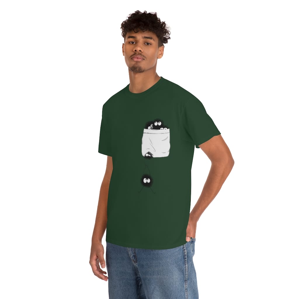 Spirited Away – Soot Ball in pocket T Shirt