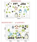 My Neighbor Totoro Wall Stickers Home Decoration Ghibli Store ghibli.store