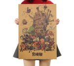 Ghibli Characters Vintage Poster Ghibli Store ghibli.store